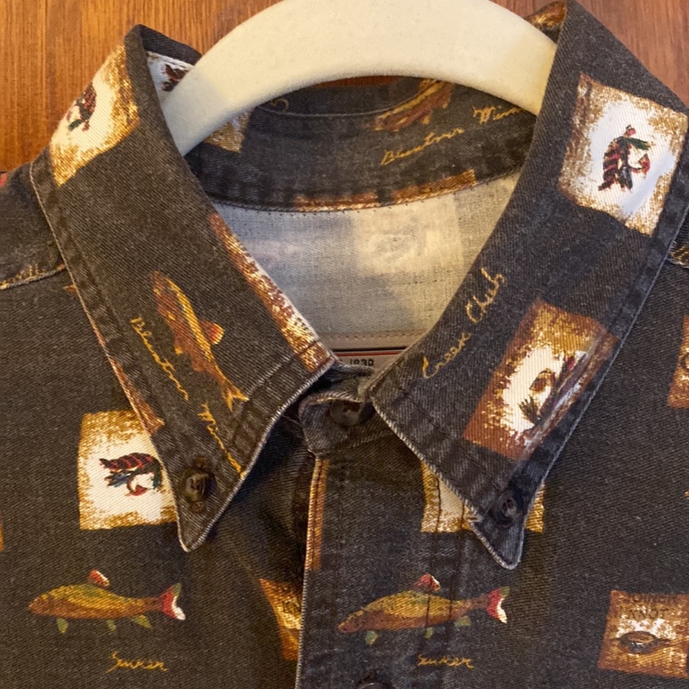 Woolrich Original Outdoorwear Button Down Casual Short Sleeve Shirt-Size Medium